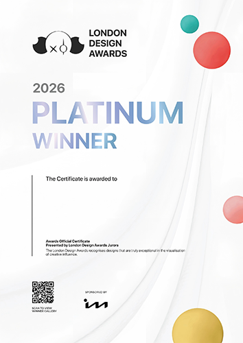 Wang Xiangyu-led Team Wins Top Platinum Award at London Design Awards 2026